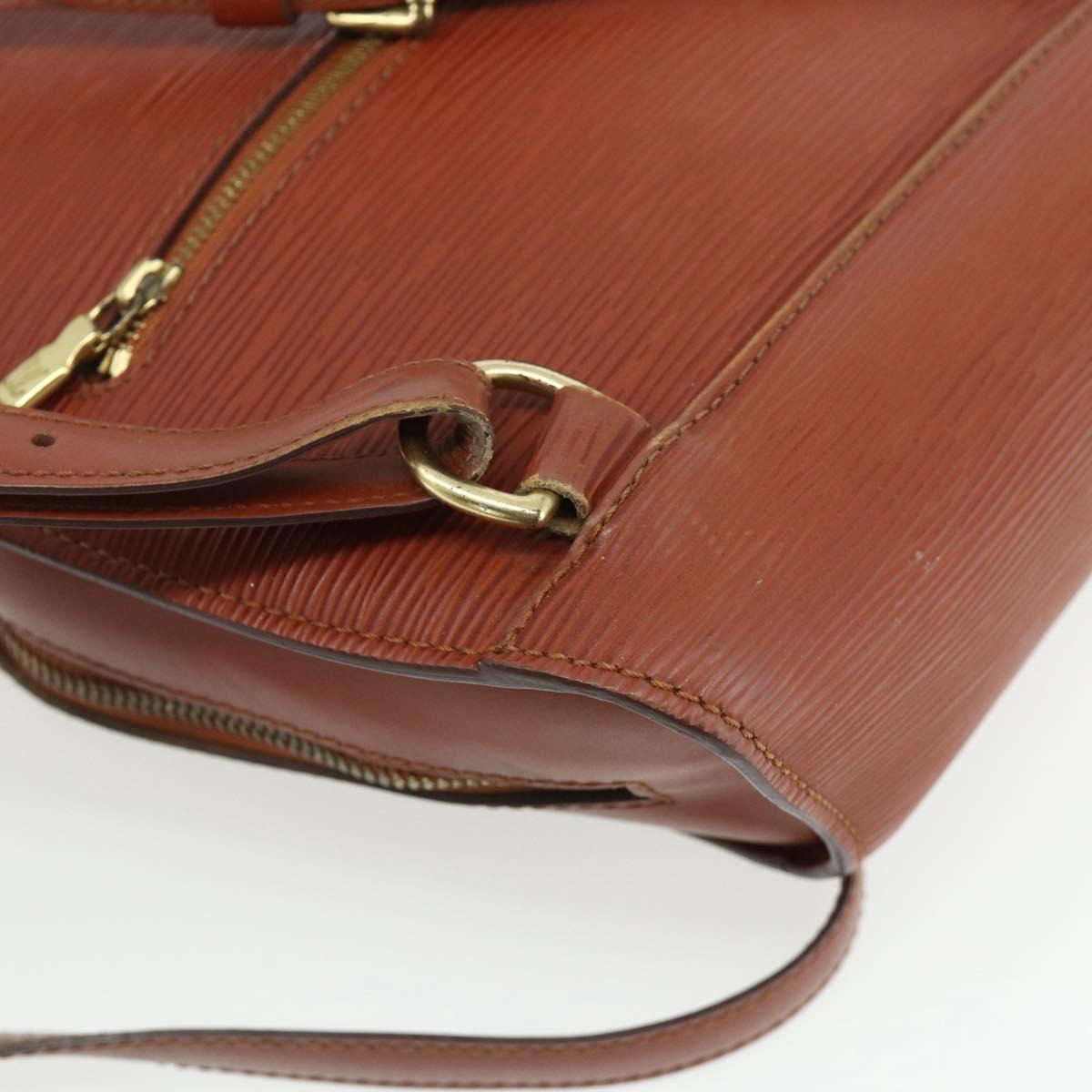 LOUIS VUITTON Epi Mabillon Backpack Brown M52233 LV Auth 177640