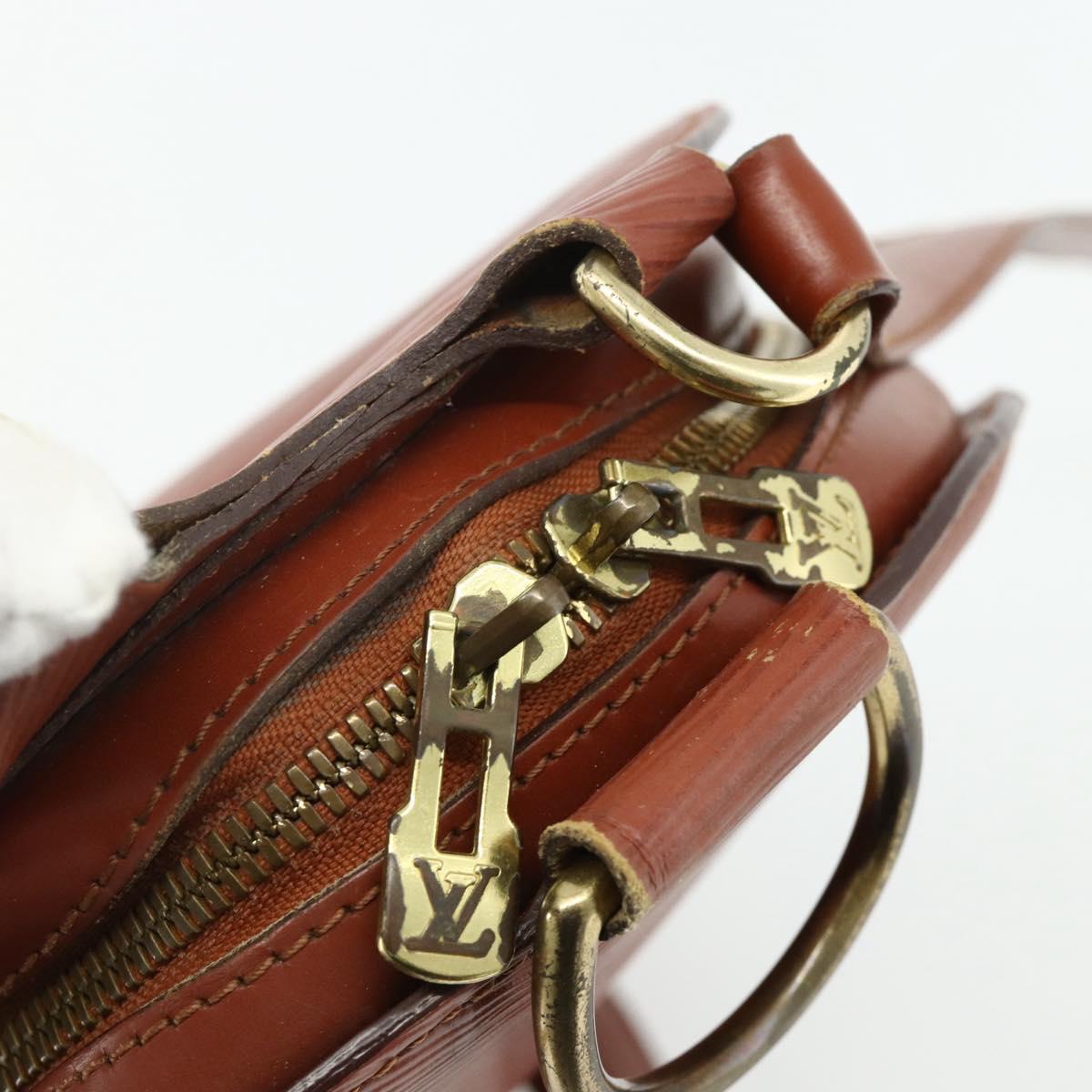 LOUIS VUITTON Epi Mabillon Backpack Brown M52233 LV Auth 177640