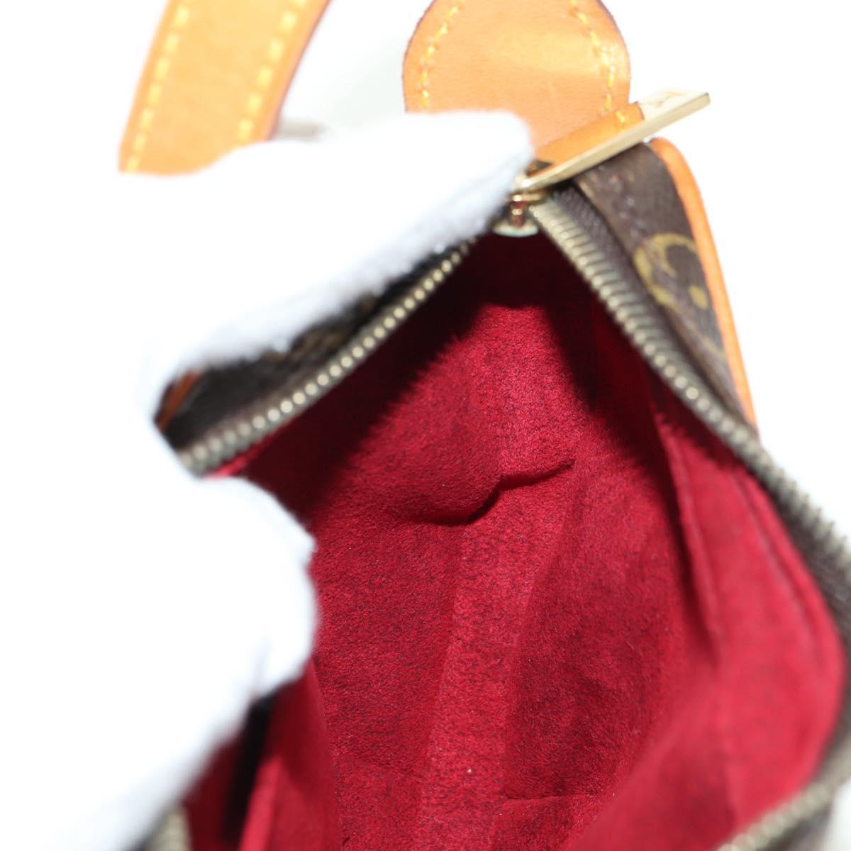 LOUIS VUITTON Monogram Pochette Croissant Shoulder Bag M51510 LV Auth 177650SAV