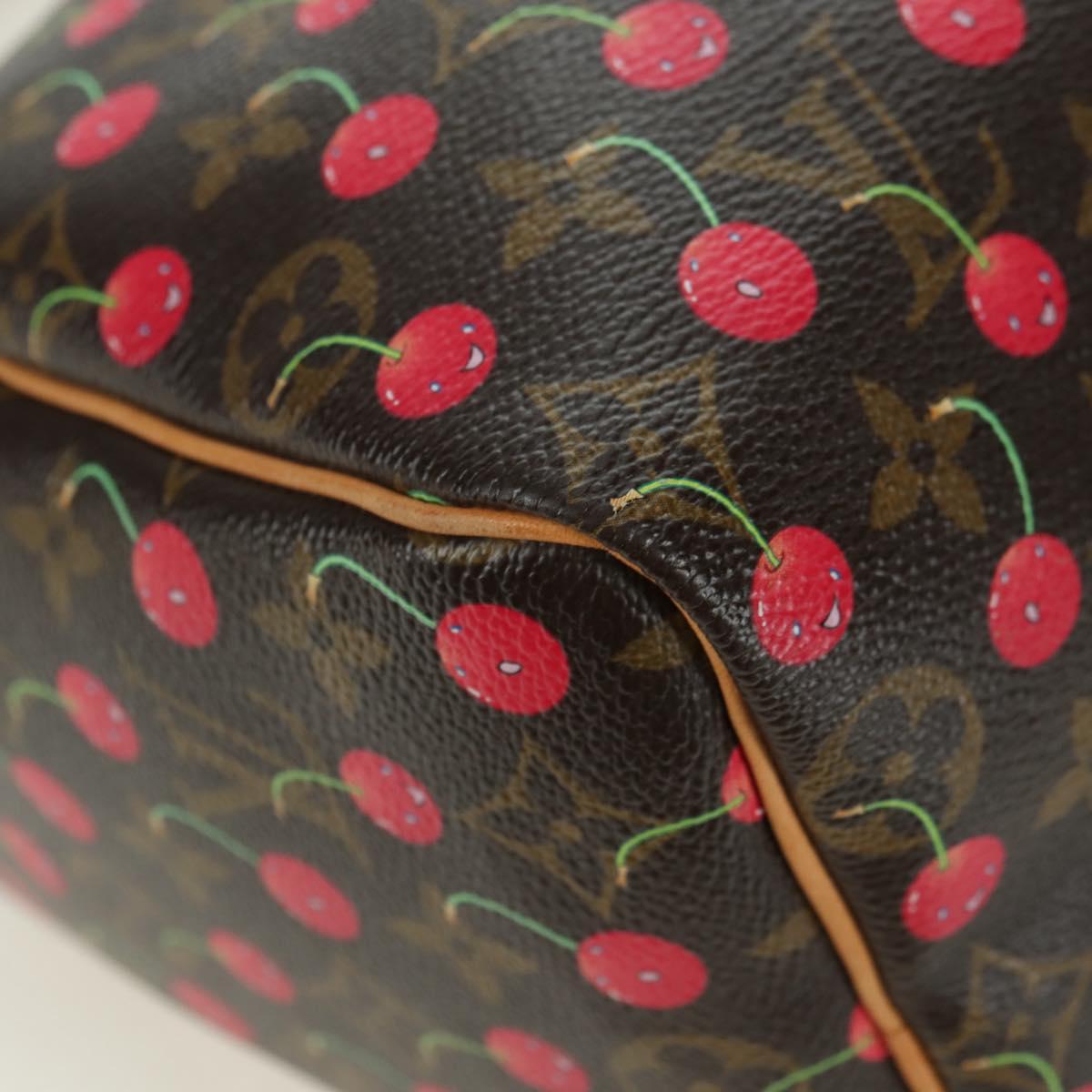 LOUIS VUITTON Monogram Cherry Speedy 25 Hand Bag M95009 LV Auth 177652SAV