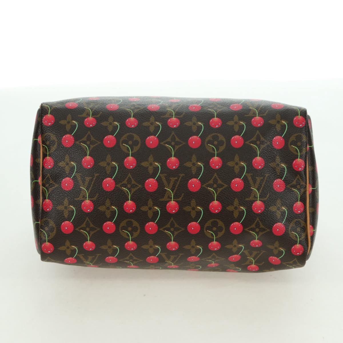 LOUIS VUITTON Monogram Cherry Speedy 25 Hand Bag M95009 LV Auth 177652SAV