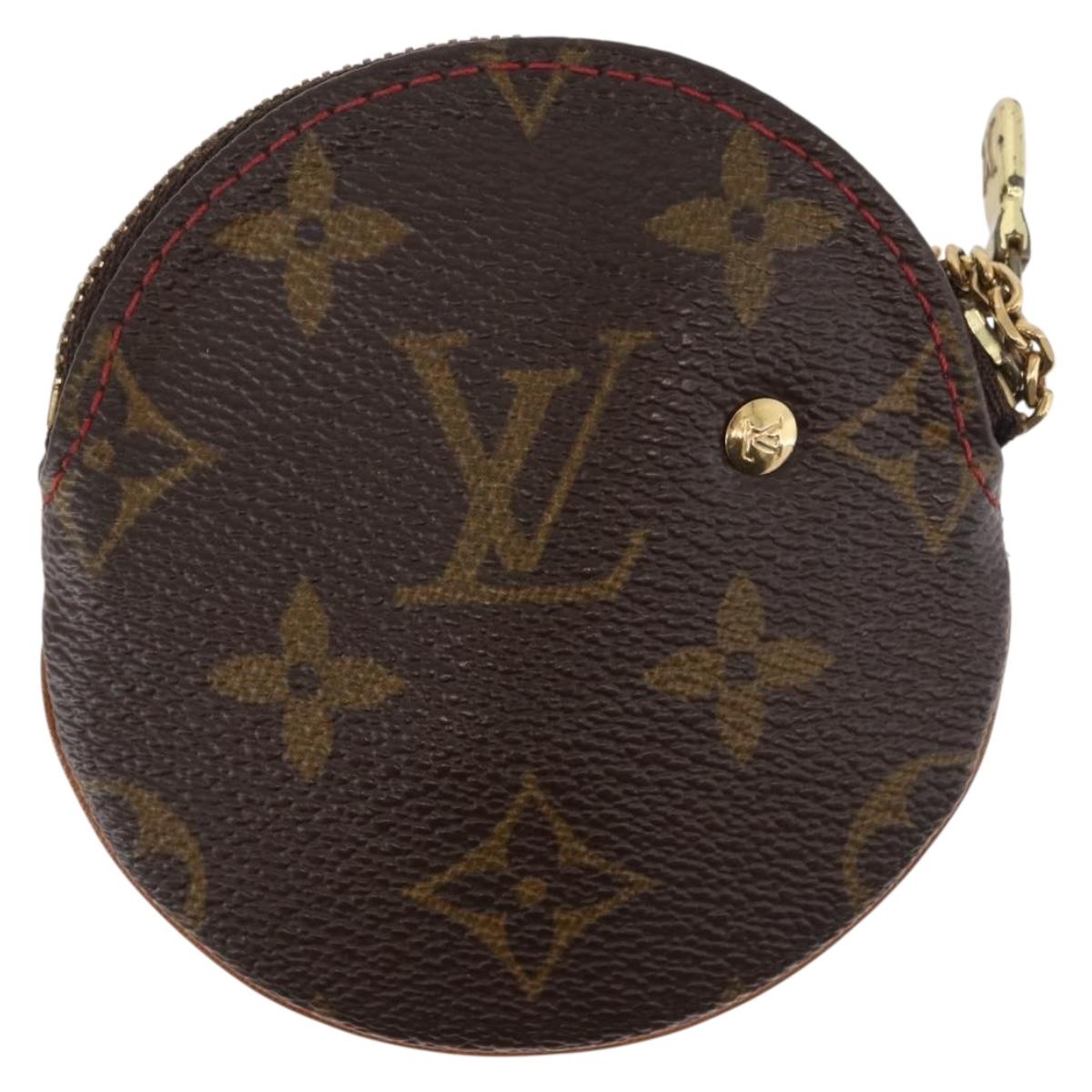 LOUIS VUITTON Monogram Cherry Porte Monnaie Ron Coin Purse M95043 Auth 177653V