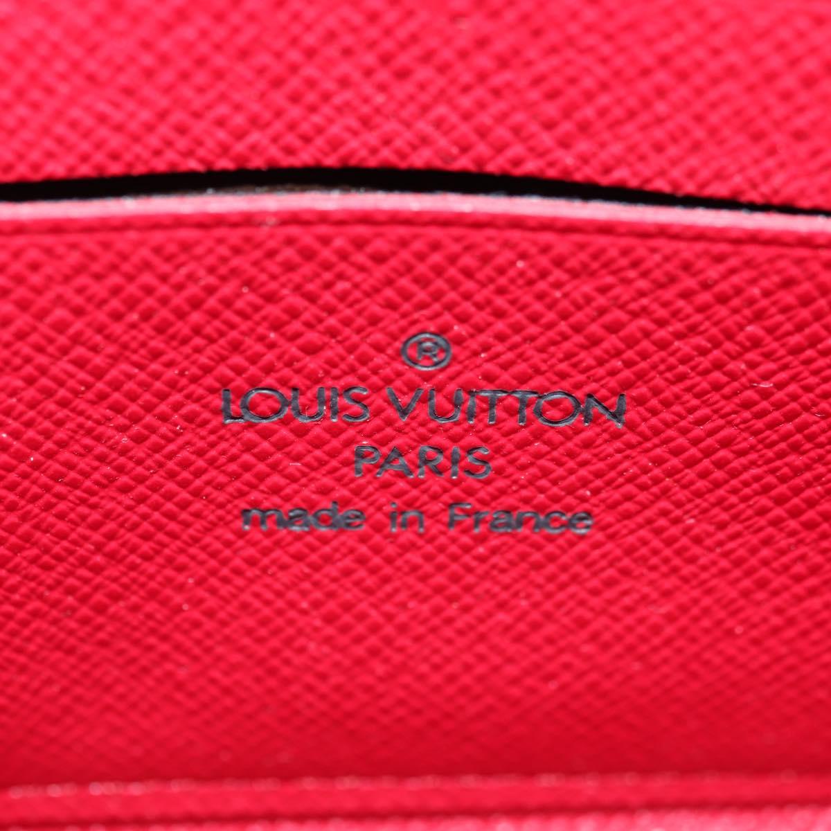 LOUIS VUITTON Monogram Cherry Porte Monnaie Zip Long Wallet M95006 Auth 177654V