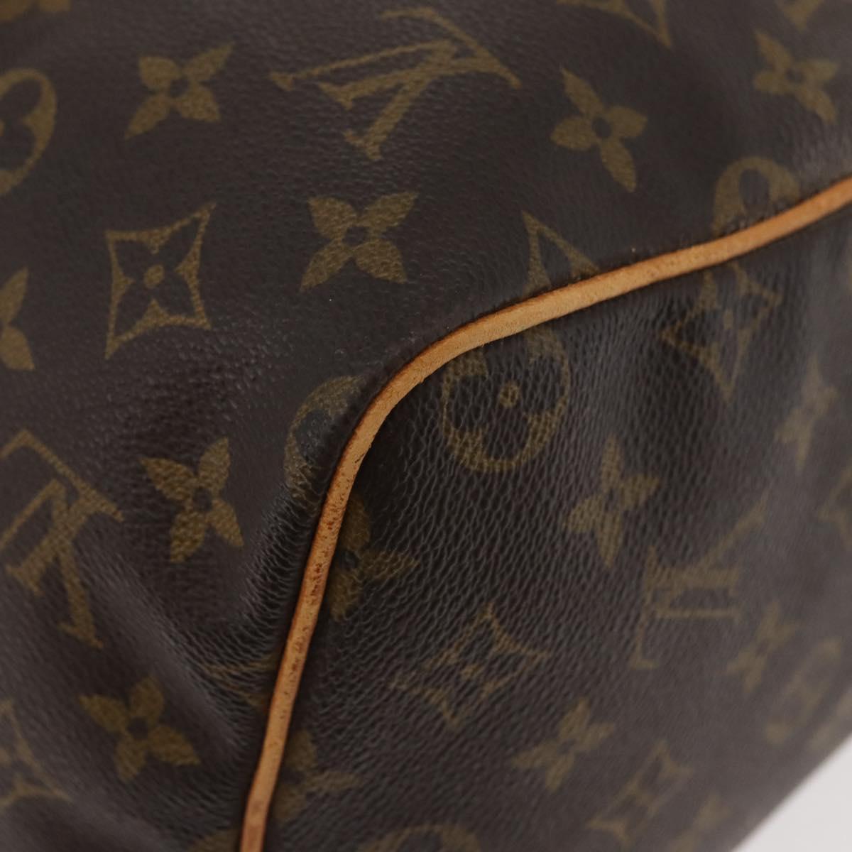 LOUIS VUITTON Monogram Speedy 30 Hand Bag M41526 LV Auth 177676