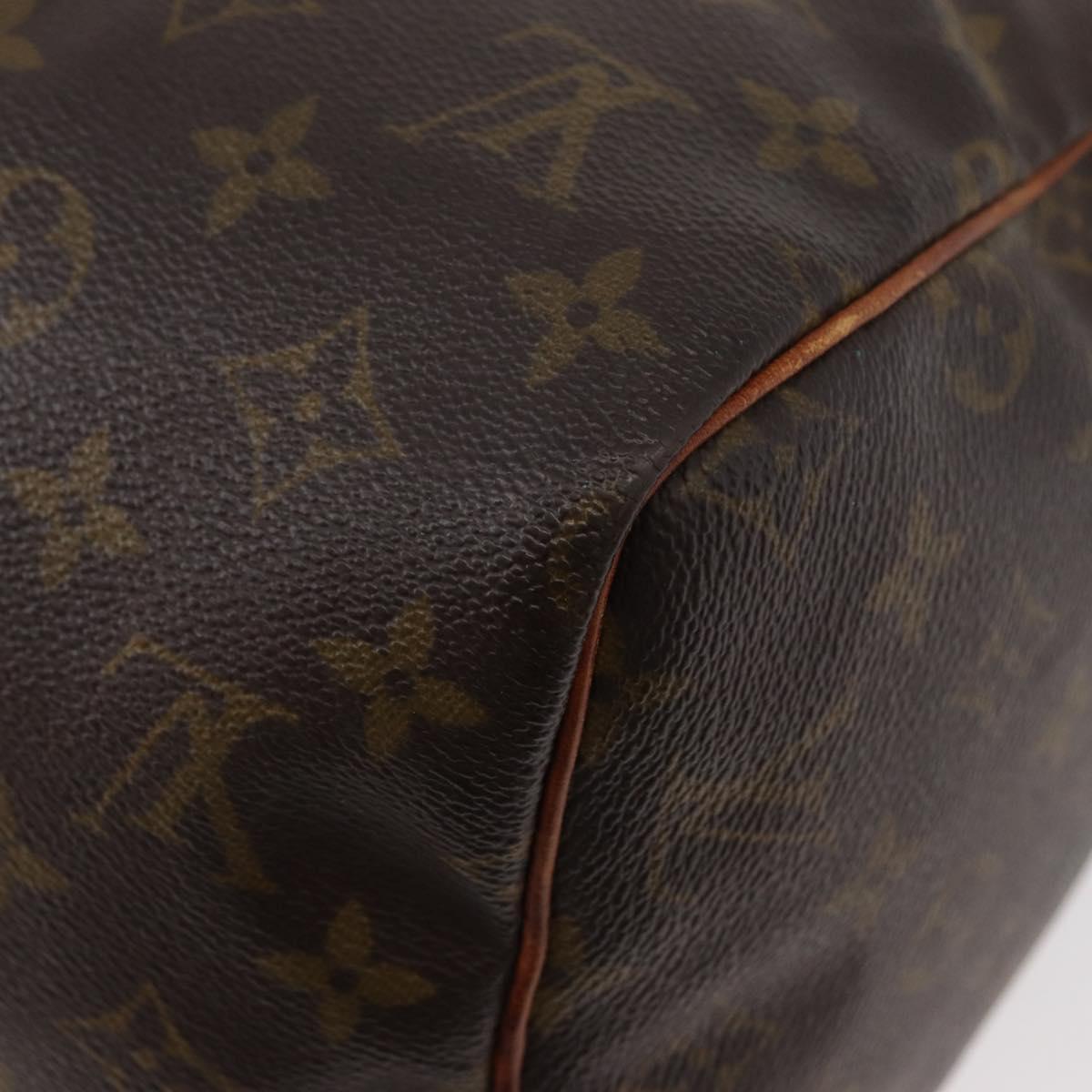 LOUIS VUITTON Monogram Speedy 30 Hand Bag M41526 LV Auth 177683