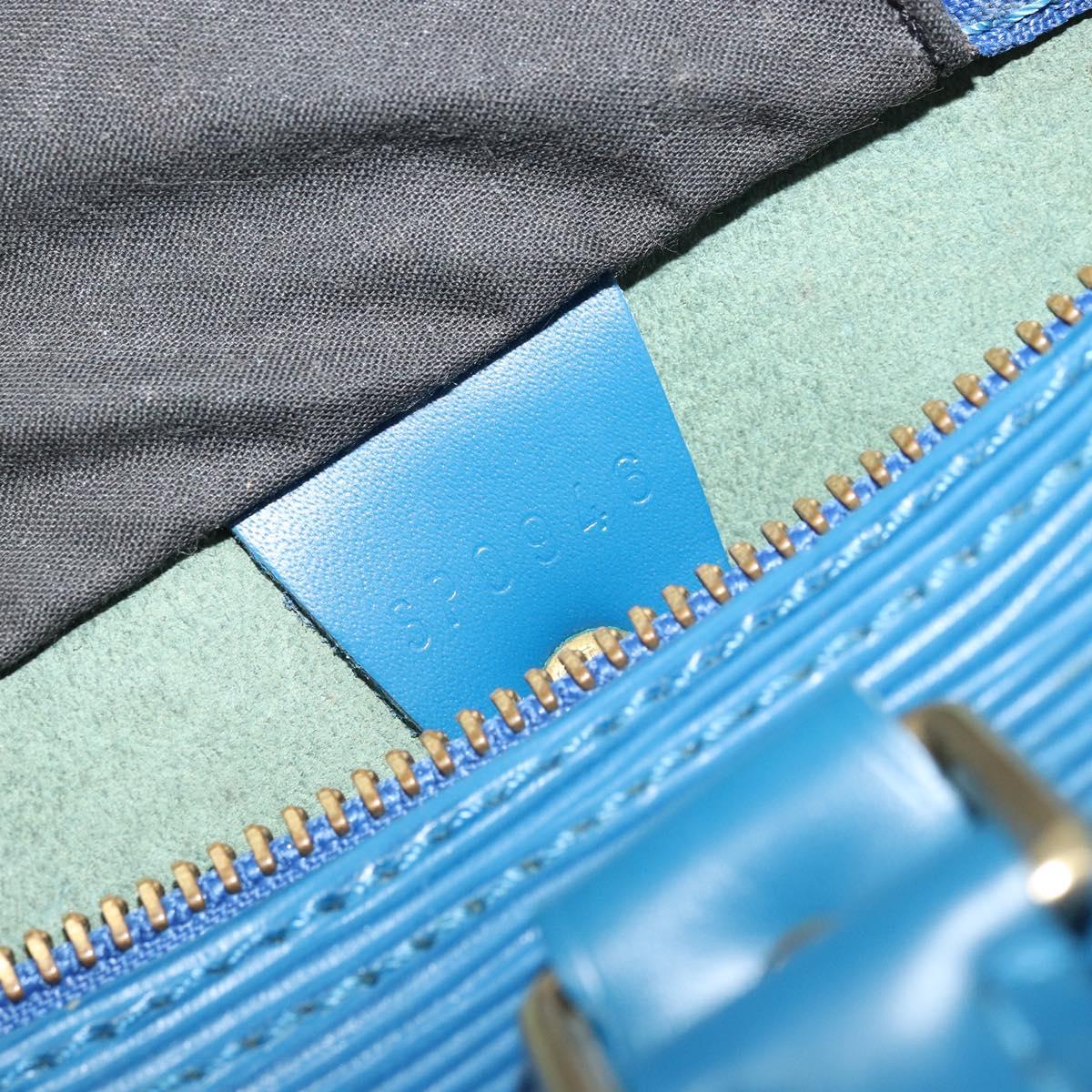LOUIS VUITTON Epi Speedy 25 Hand Bag Toledo Blue M43015 LV Auth 177728A