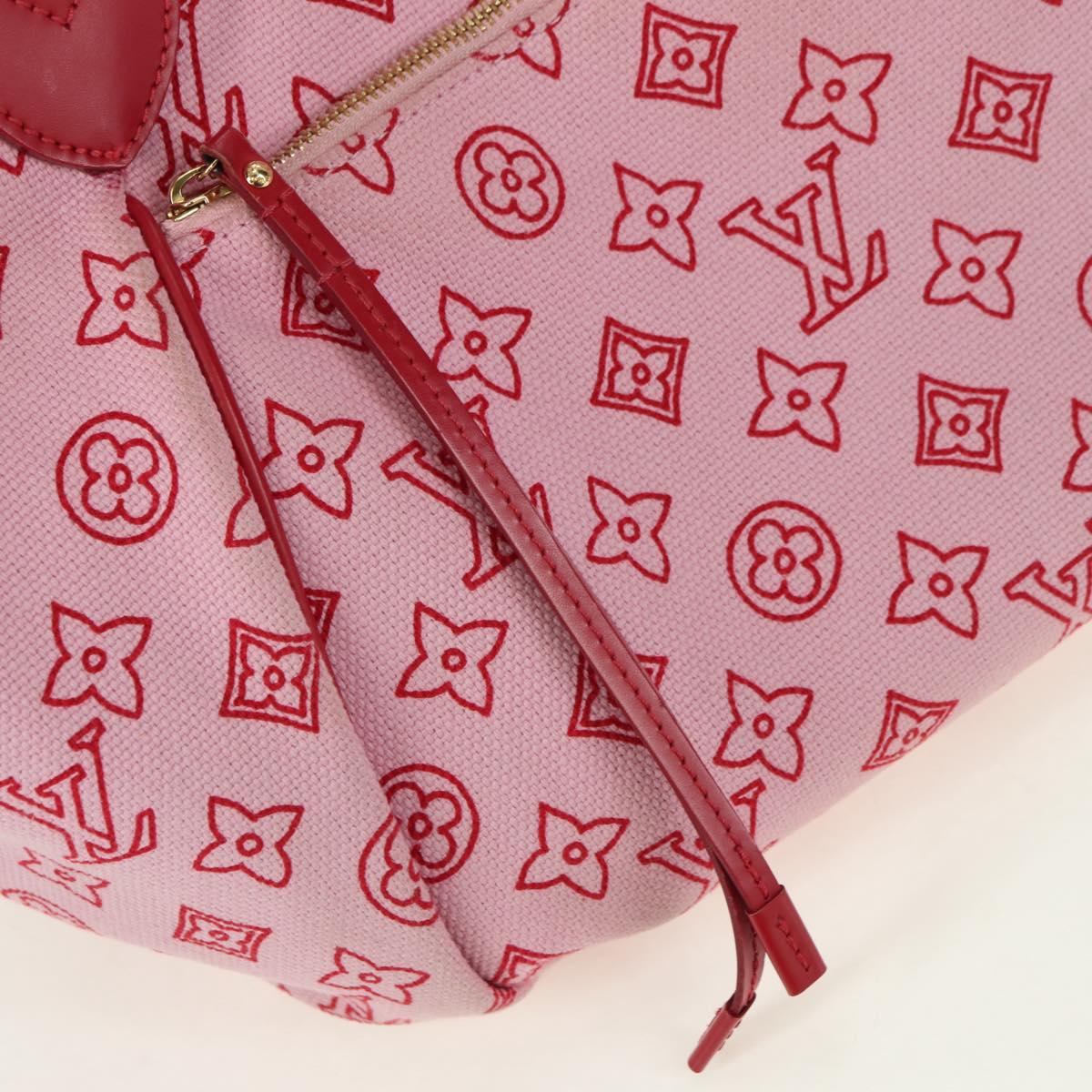 LOUIS VUITTON Beach Line Cabas Ipanema GM Tote Bag Pink M95988 LV Auth 177744A