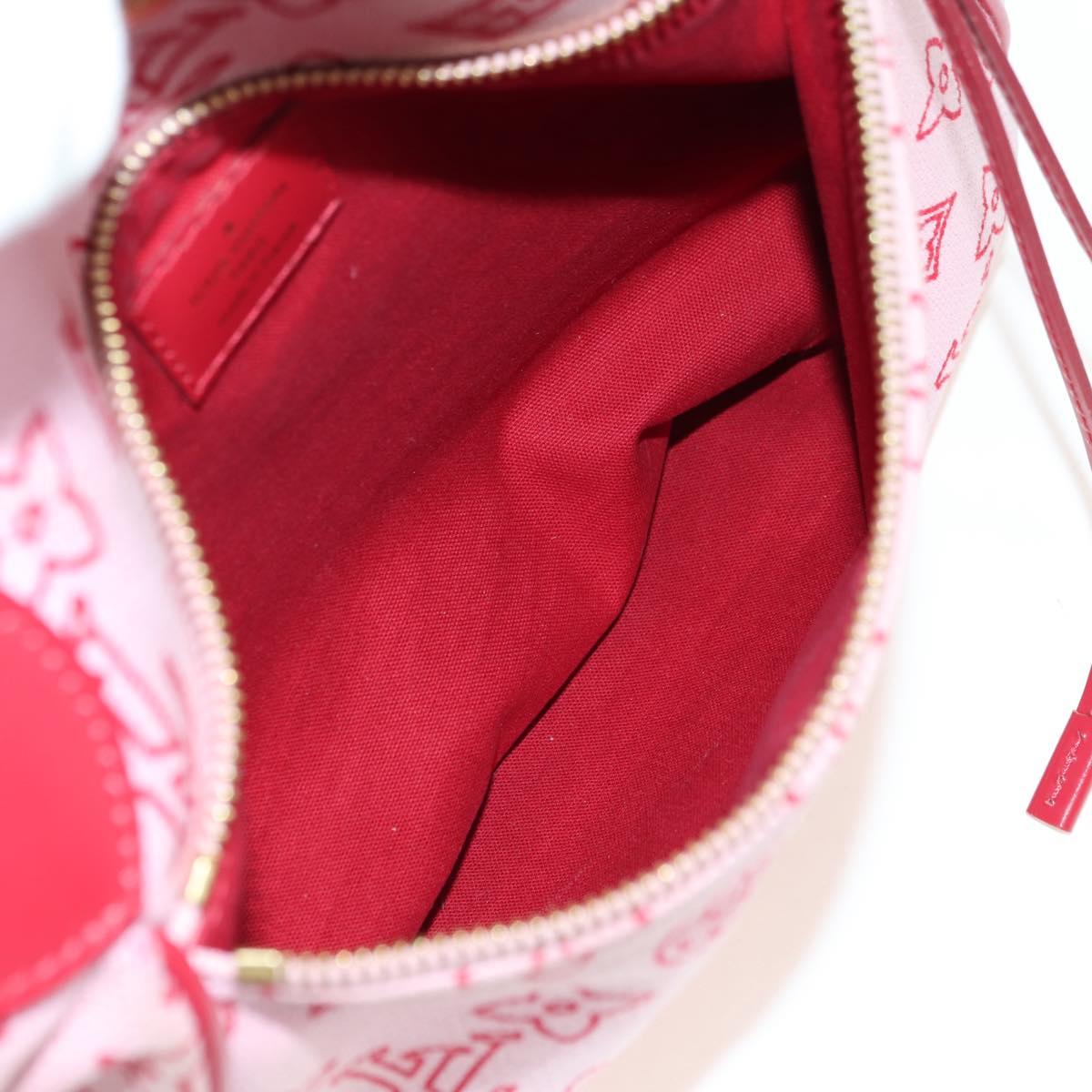 LOUIS VUITTON Beach Line Cabas Ipanema GM Tote Bag Pink M95988 LV Auth 177744A