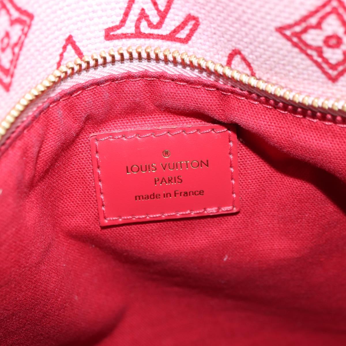 LOUIS VUITTON Beach Line Cabas Ipanema GM Tote Bag Pink M95988 LV Auth 177744A