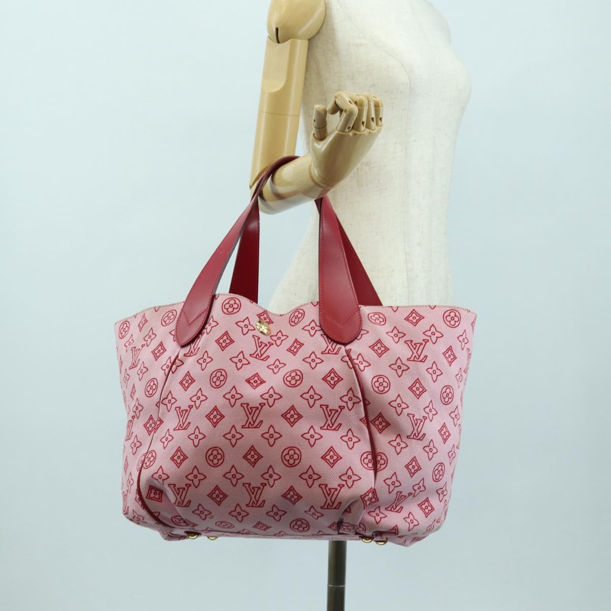 LOUIS VUITTON Beach Line Cabas Ipanema GM Tote Bag Pink M95988 LV Auth 177744A