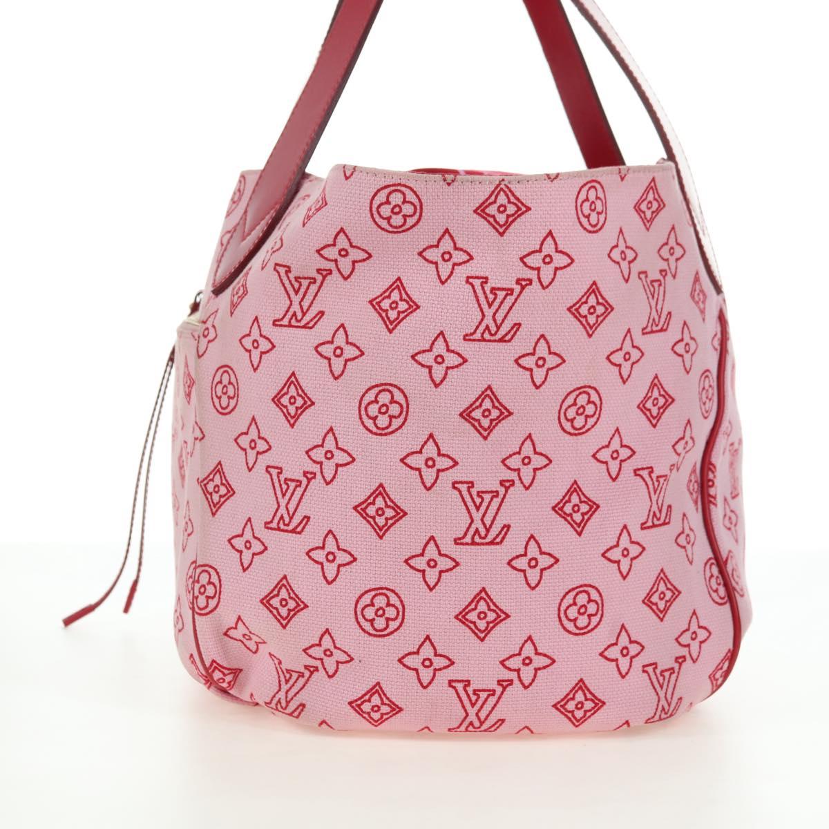 LOUIS VUITTON Beach Line Cabas Ipanema GM Tote Bag Pink M95988 LV Auth 177744A