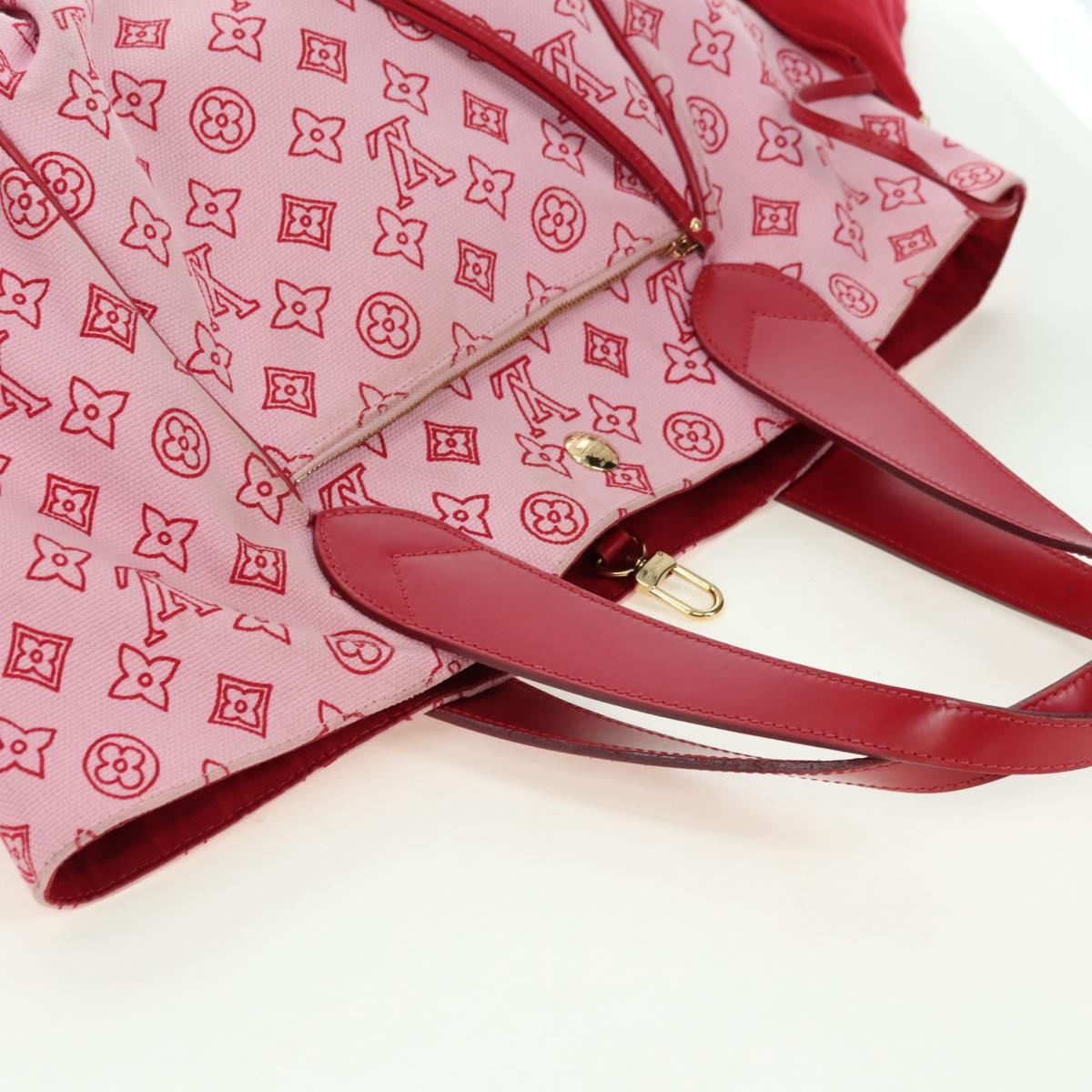 LOUIS VUITTON Beach Line Cabas Ipanema GM Tote Bag Pink M95988 LV Auth 177744A