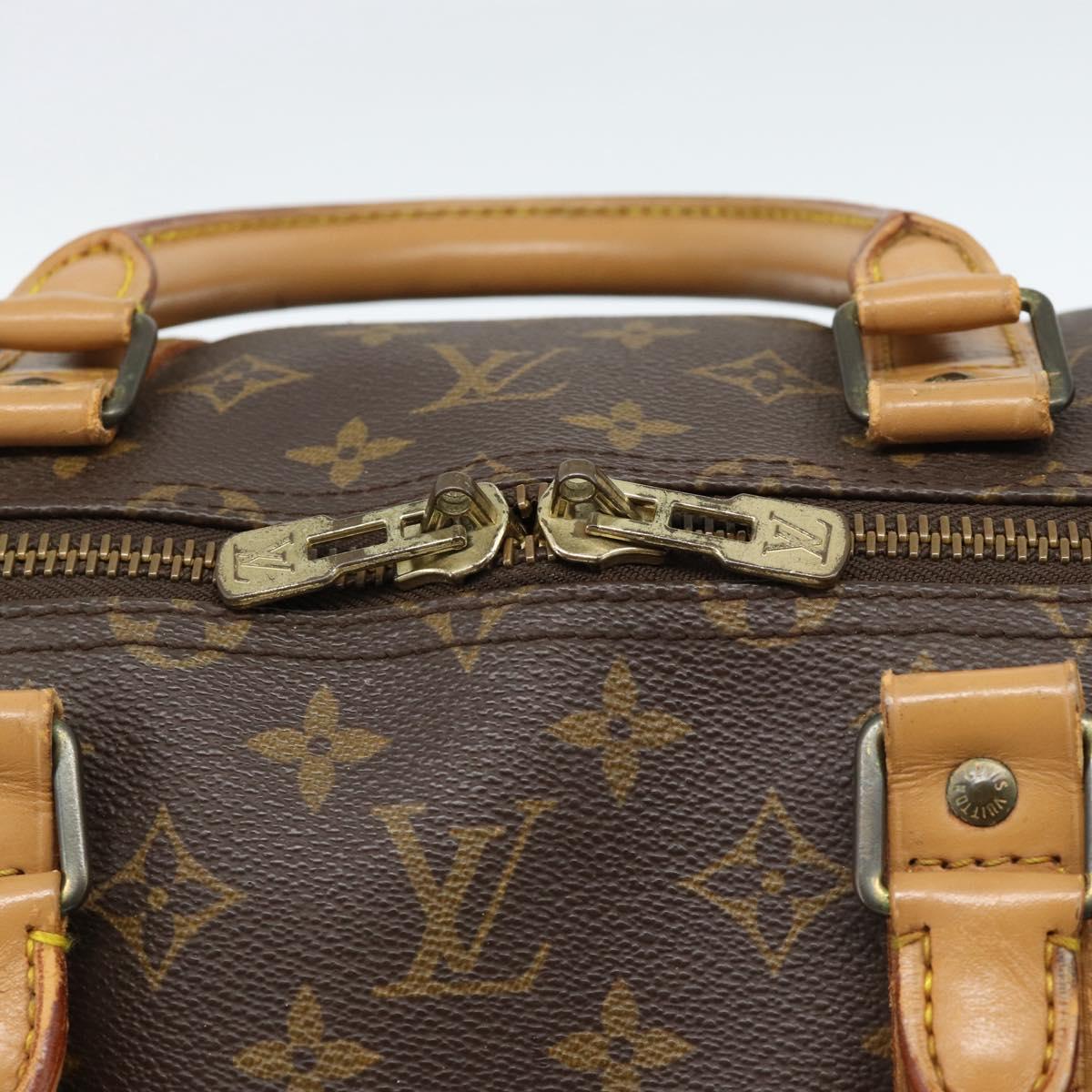 LOUIS VUITTON Monogram Keepall Bandouliere 55 Boston Bag M41414 LV Auth 177780