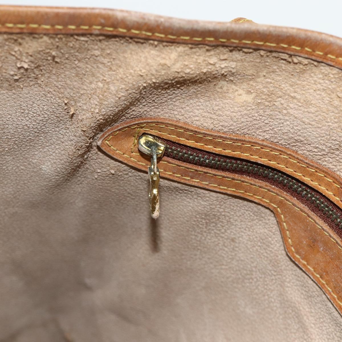 LOUIS VUITTON Monogram Bucket GM Shoulder Bag M42236 LV Auth 177783