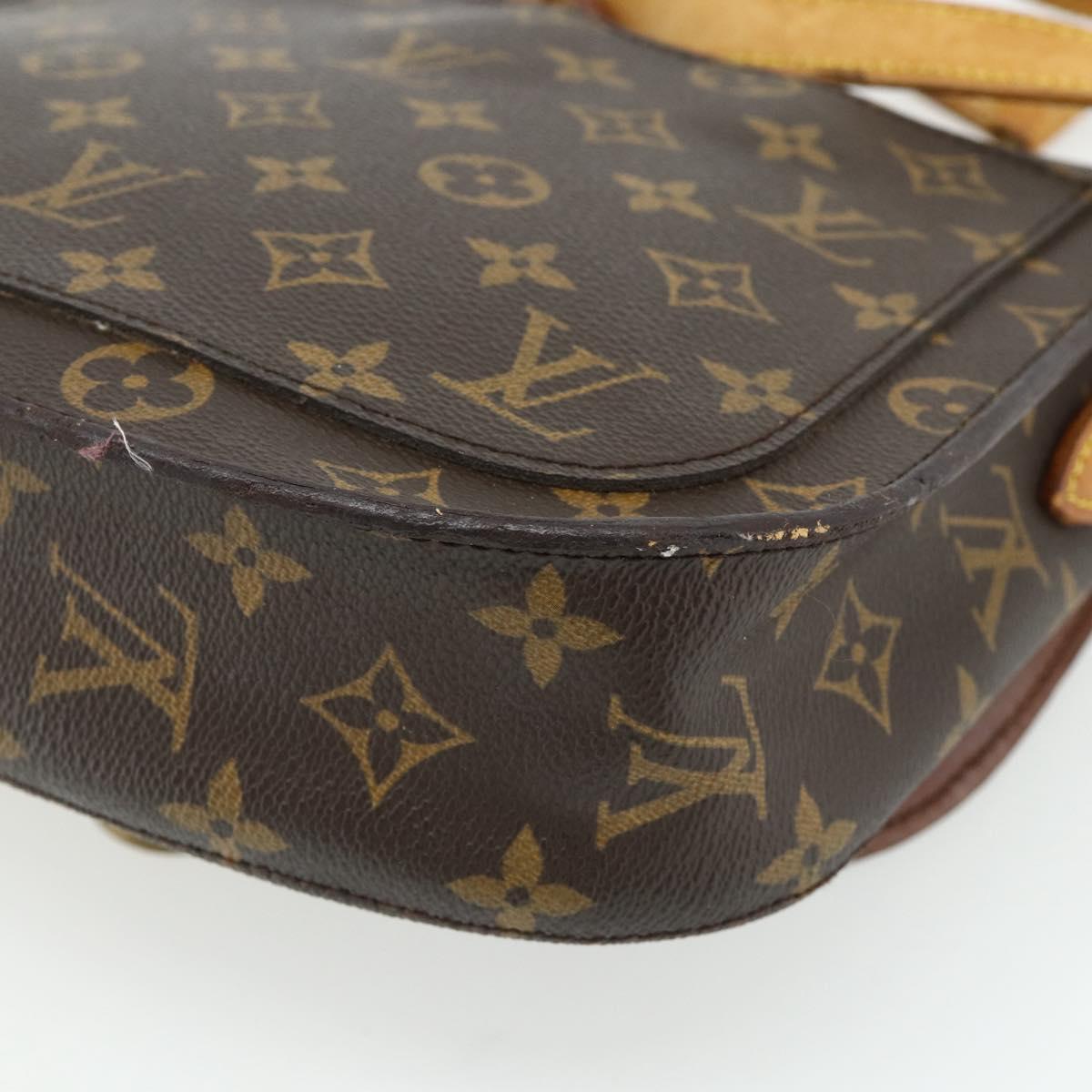 LOUIS VUITTON Monogram Saint Cloud GM Shoulder Bag M51242 LV Auth 177785