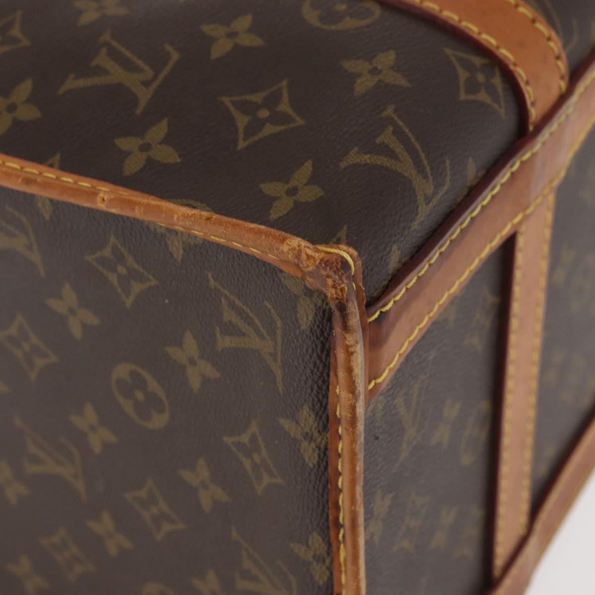 LOUIS VUITTON Monogram Sac Shan 40 Pet Carry M42024 LV Auth 177806