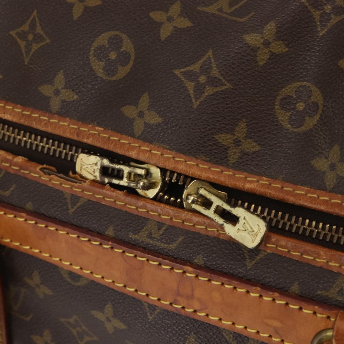 LOUIS VUITTON Monogram Sac Shan 40 Pet Carry M42024 LV Auth 177806