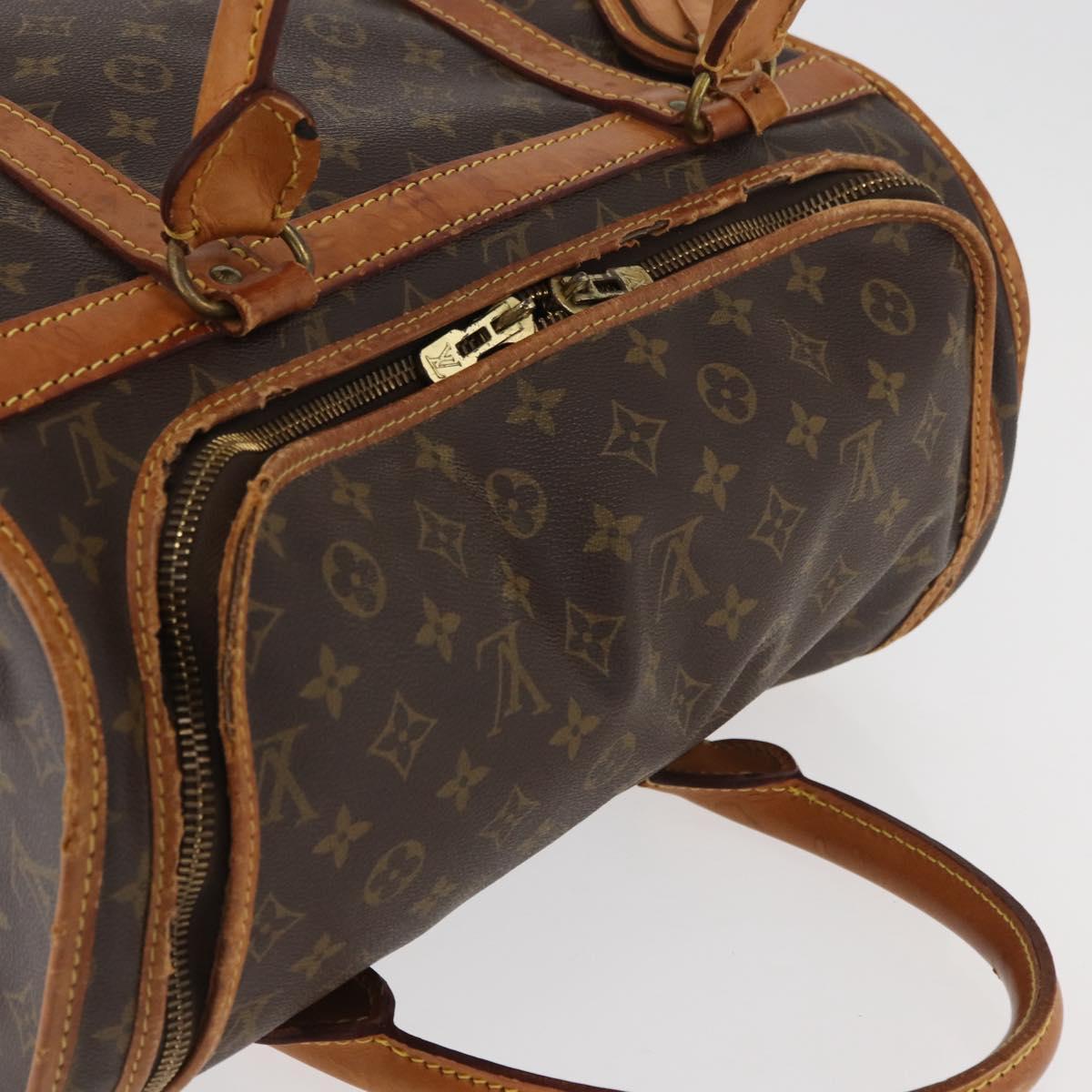 LOUIS VUITTON Monogram Sac Shan 40 Pet Carry M42024 LV Auth 177806
