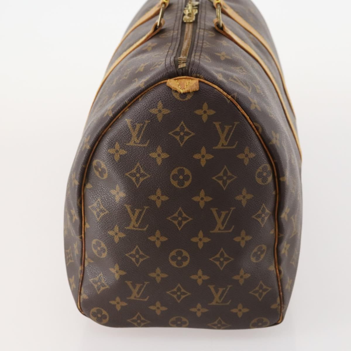 LOUIS VUITTON Monogram Keepall 45 Boston Bag M41428 LV Auth 177808