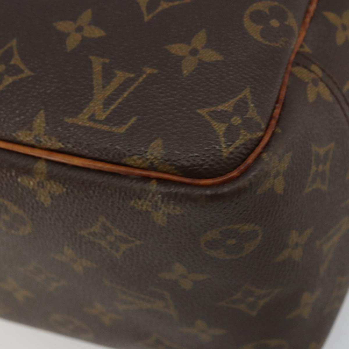 LOUIS VUITTON Monogram Deauville Hand Bag M47270 LV Auth 177819