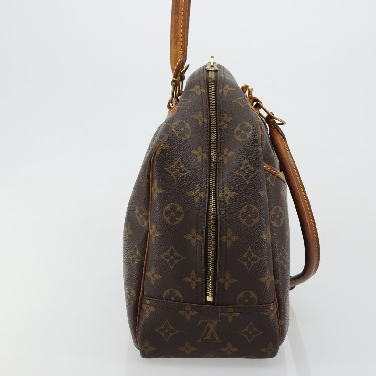 LOUIS VUITTON Monogram Deauville Hand Bag M47270 LV Auth 177819