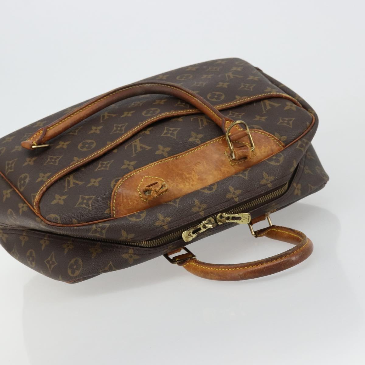 LOUIS VUITTON Monogram Deauville Hand Bag M47270 LV Auth 177819