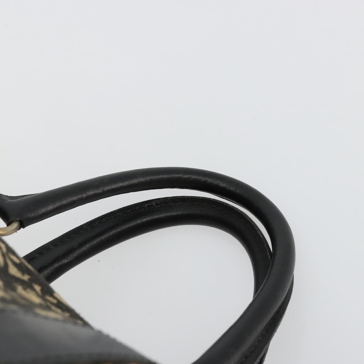Christian Dior Trotter Canvas Boston Bag Navy Auth 177823