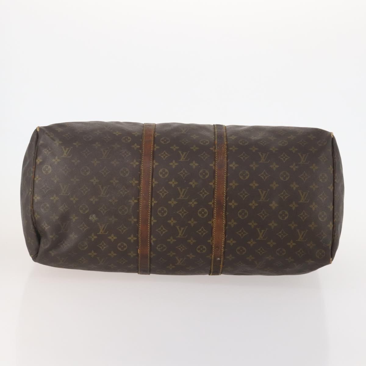 LOUIS VUITTON Monogram Keepall 60 Boston Bag M41422 LV Auth 177829