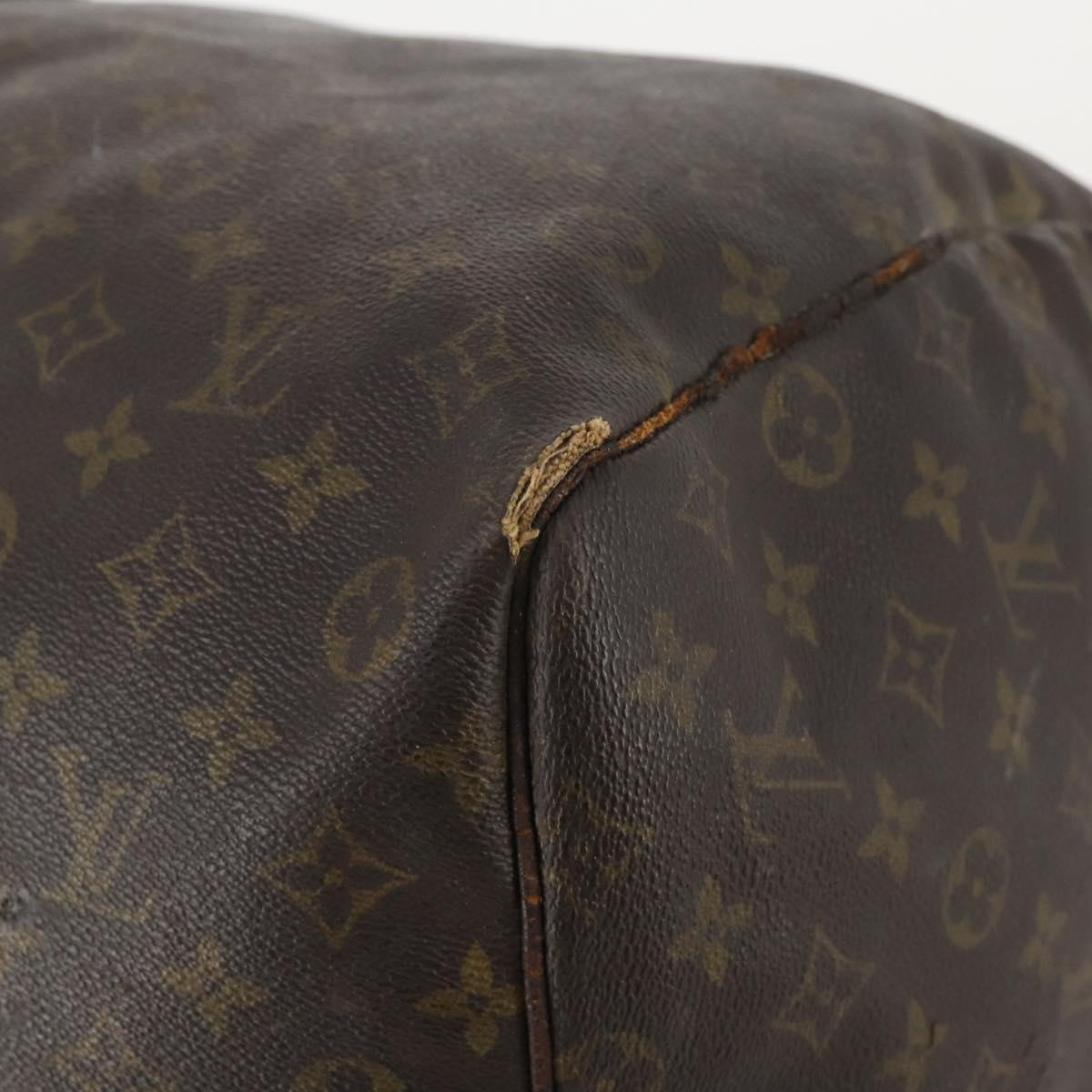 LOUIS VUITTON Monogram Keepall 60 Boston Bag M41422 LV Auth 177829