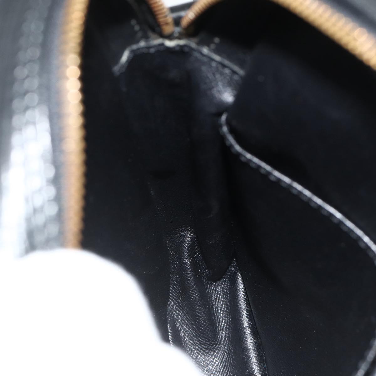 LOUIS VUITTON Epi Danube Shoulder Bag Black M45632 LV Auth 177835A
