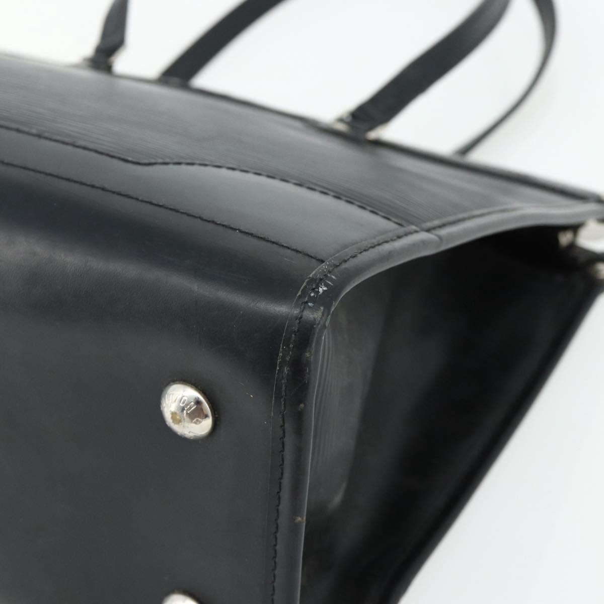 LOUIS VUITTON Epi Madeleine GM Hand Bag Black MI0048 LV Auth 177845