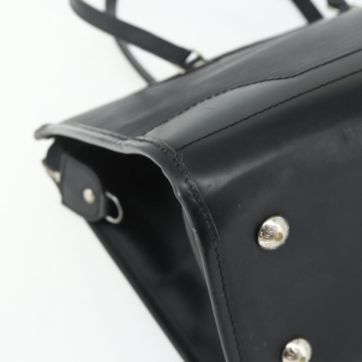 LOUIS VUITTON Epi Madeleine GM Hand Bag Black MI0048 LV Auth 177845