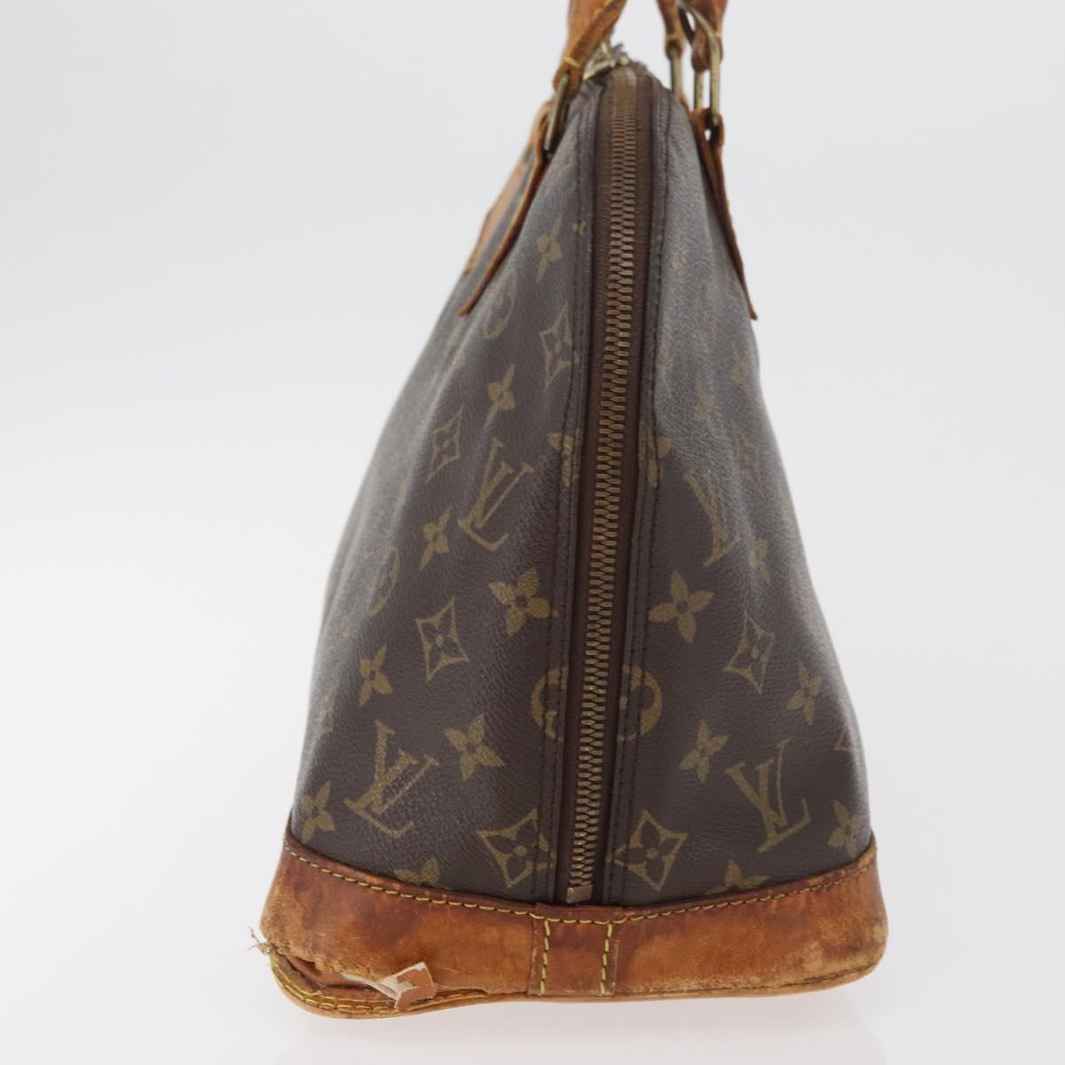 LOUIS VUITTON Monogram Alma Hand Bag M51130 LV Auth 177866