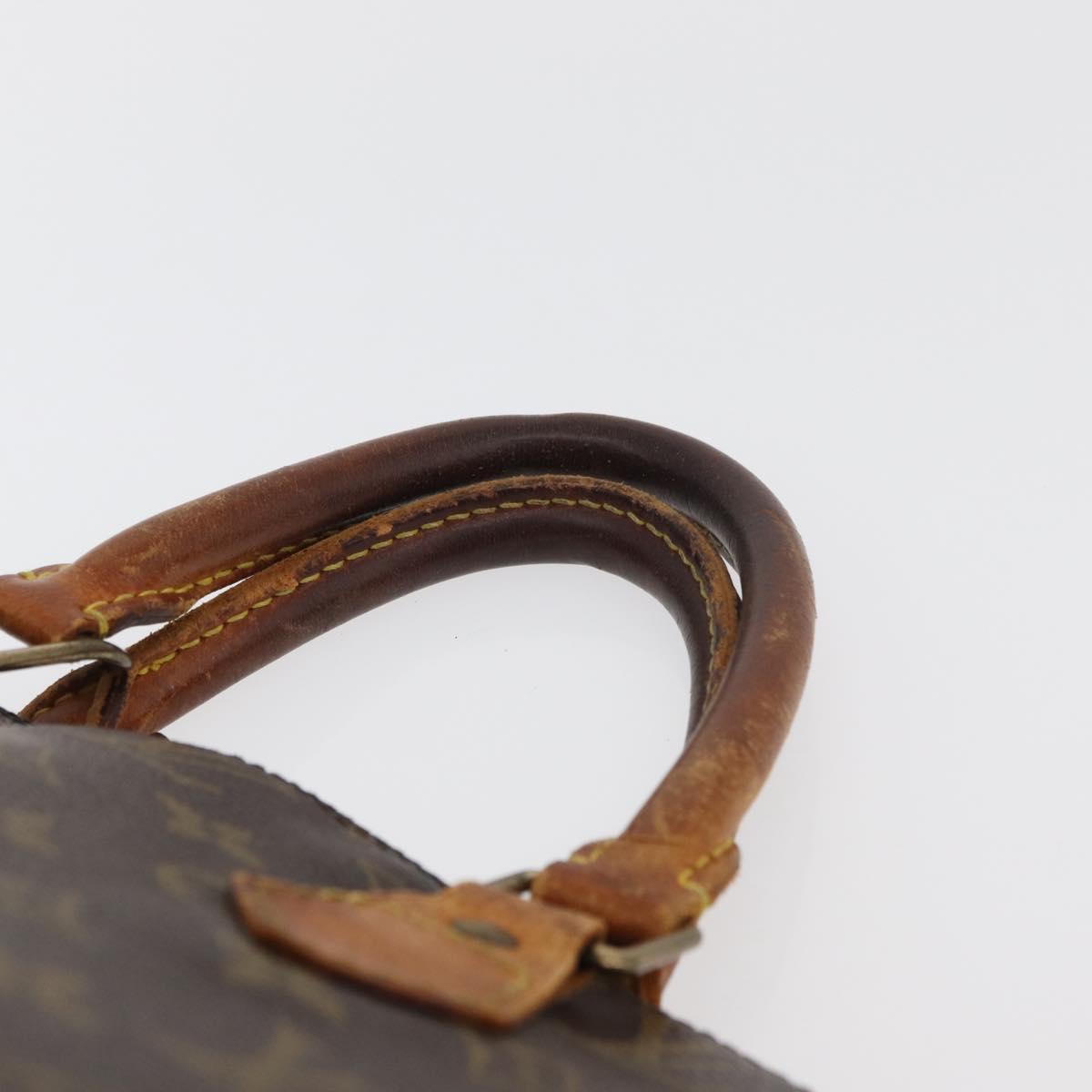LOUIS VUITTON Monogram Alma Hand Bag M51130 LV Auth 177866