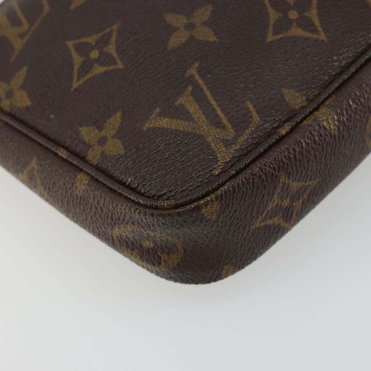 LOUIS VUITTON Monogram Pochette Accessoires Pouch M51980 LV Auth 177869