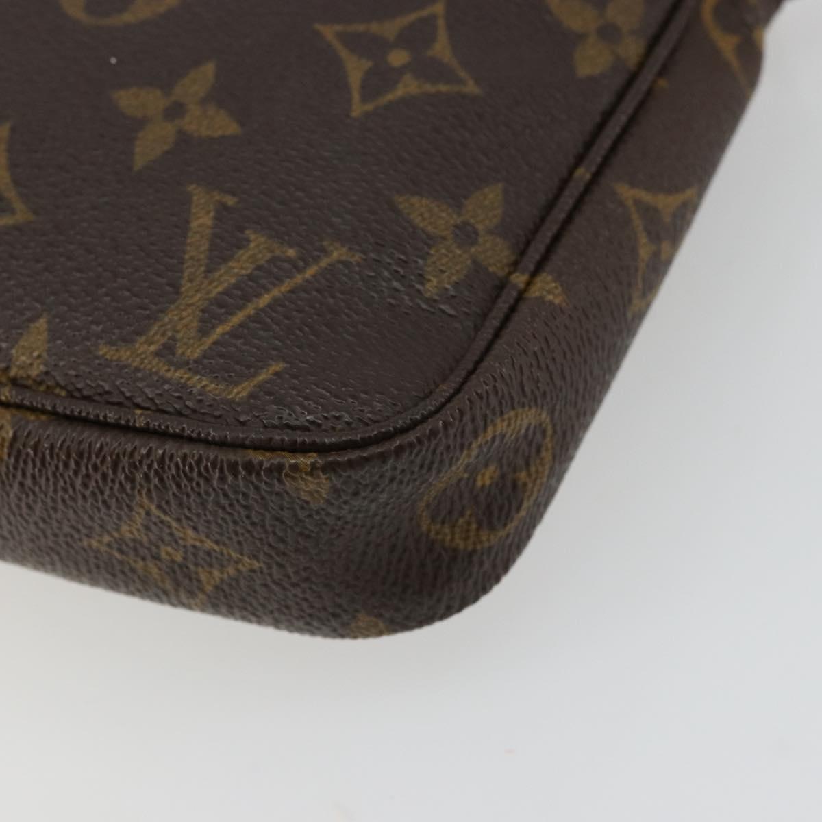 LOUIS VUITTON Monogram Pochette Accessoires Pouch M51980 LV Auth 177869