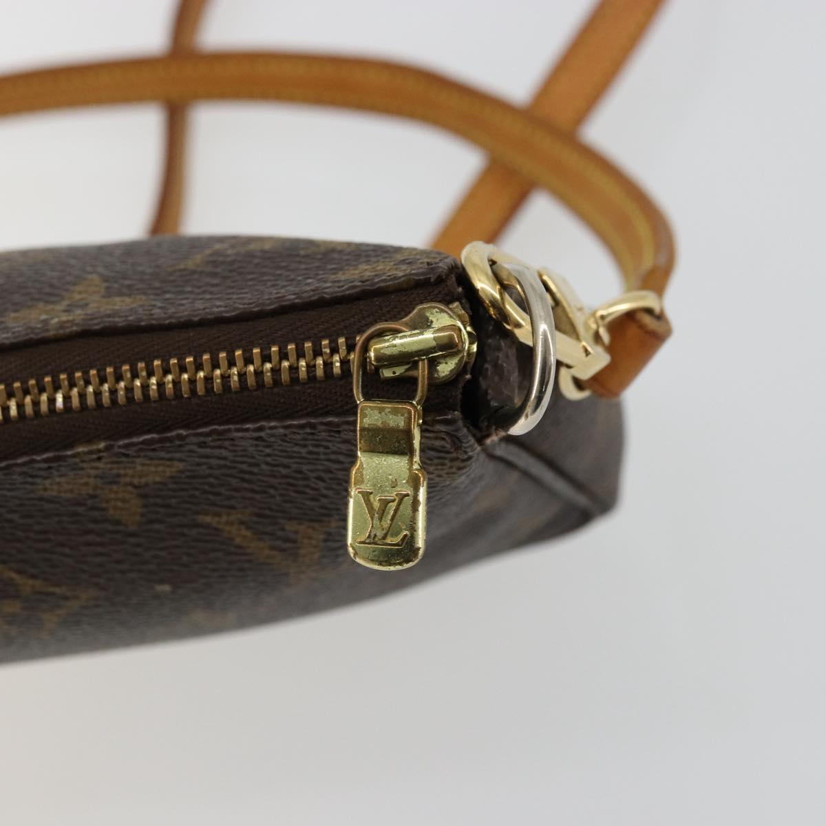 LOUIS VUITTON Monogram Pochette Accessoires Pouch M51980 LV Auth 177869