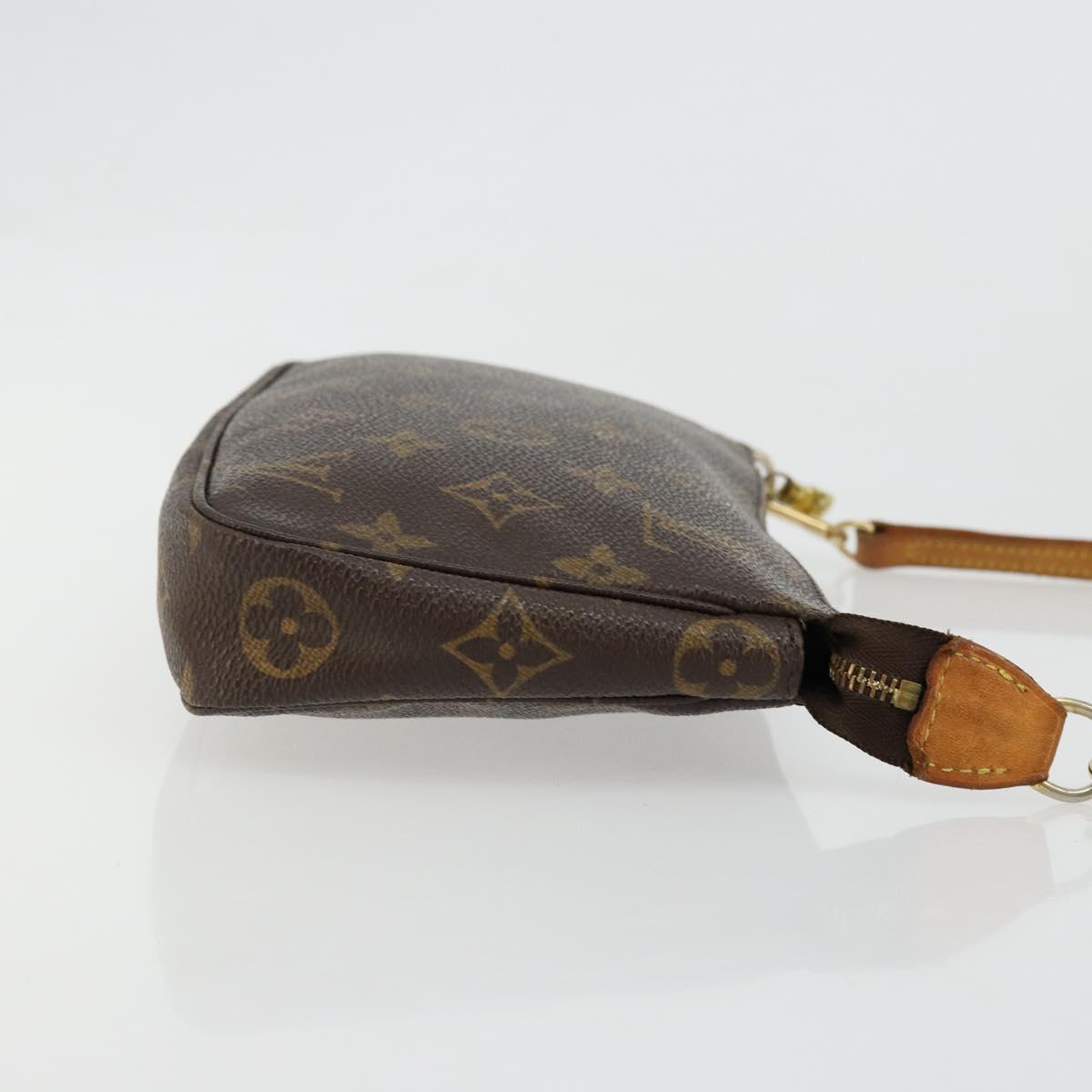 LOUIS VUITTON Monogram Pochette Accessoires Pouch M51980 LV Auth 177869