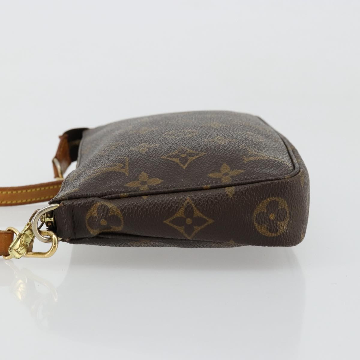 LOUIS VUITTON Monogram Pochette Accessoires Pouch M51980 LV Auth 177869