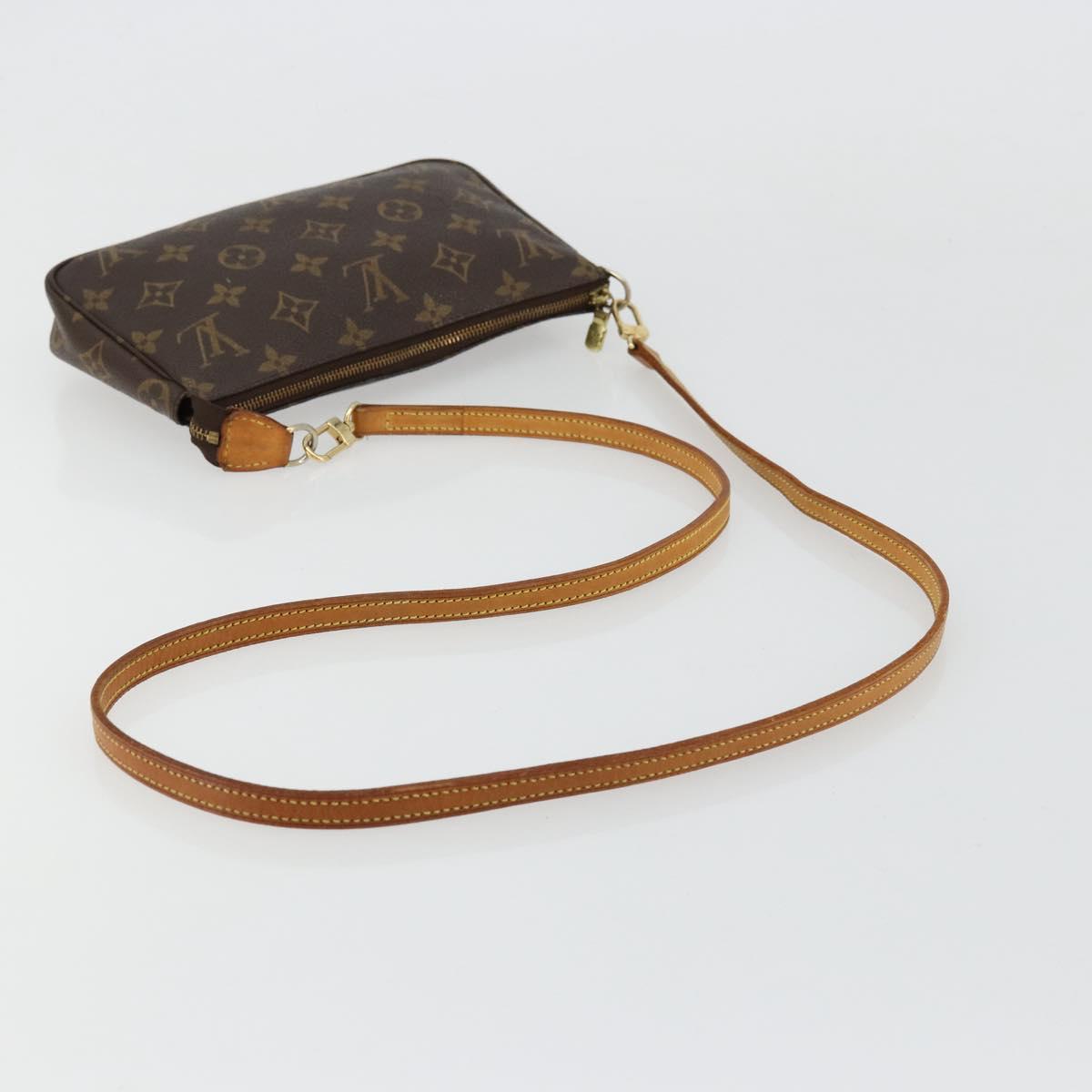LOUIS VUITTON Monogram Pochette Accessoires Pouch M51980 LV Auth 177869