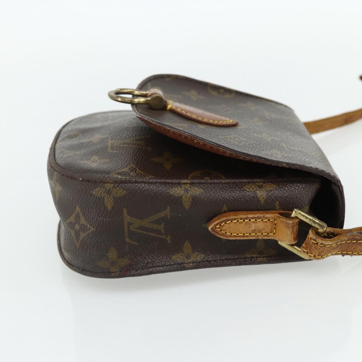 LOUIS VUITTON Monogram Saint Cloud PM Shoulder Bag M51244 LV Auth 177870