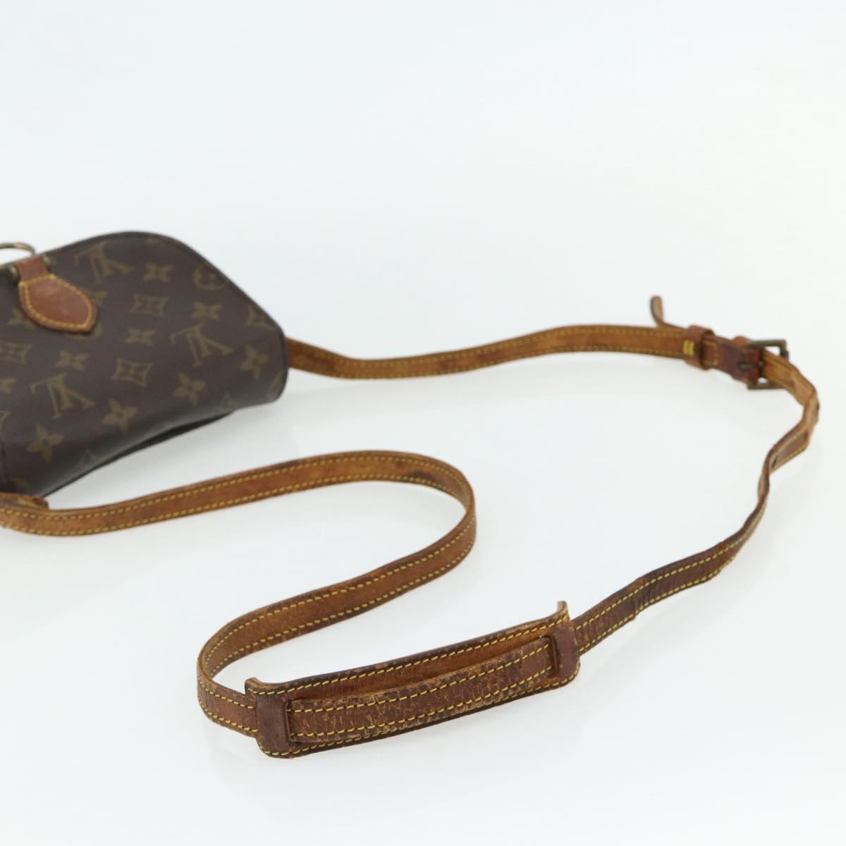 LOUIS VUITTON Monogram Saint Cloud PM Shoulder Bag M51244 LV Auth 177870