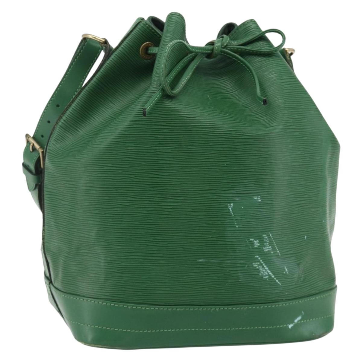 LOUIS VUITTON Epi Noe Shoulder Bag Green M44004 LV Auth 177880