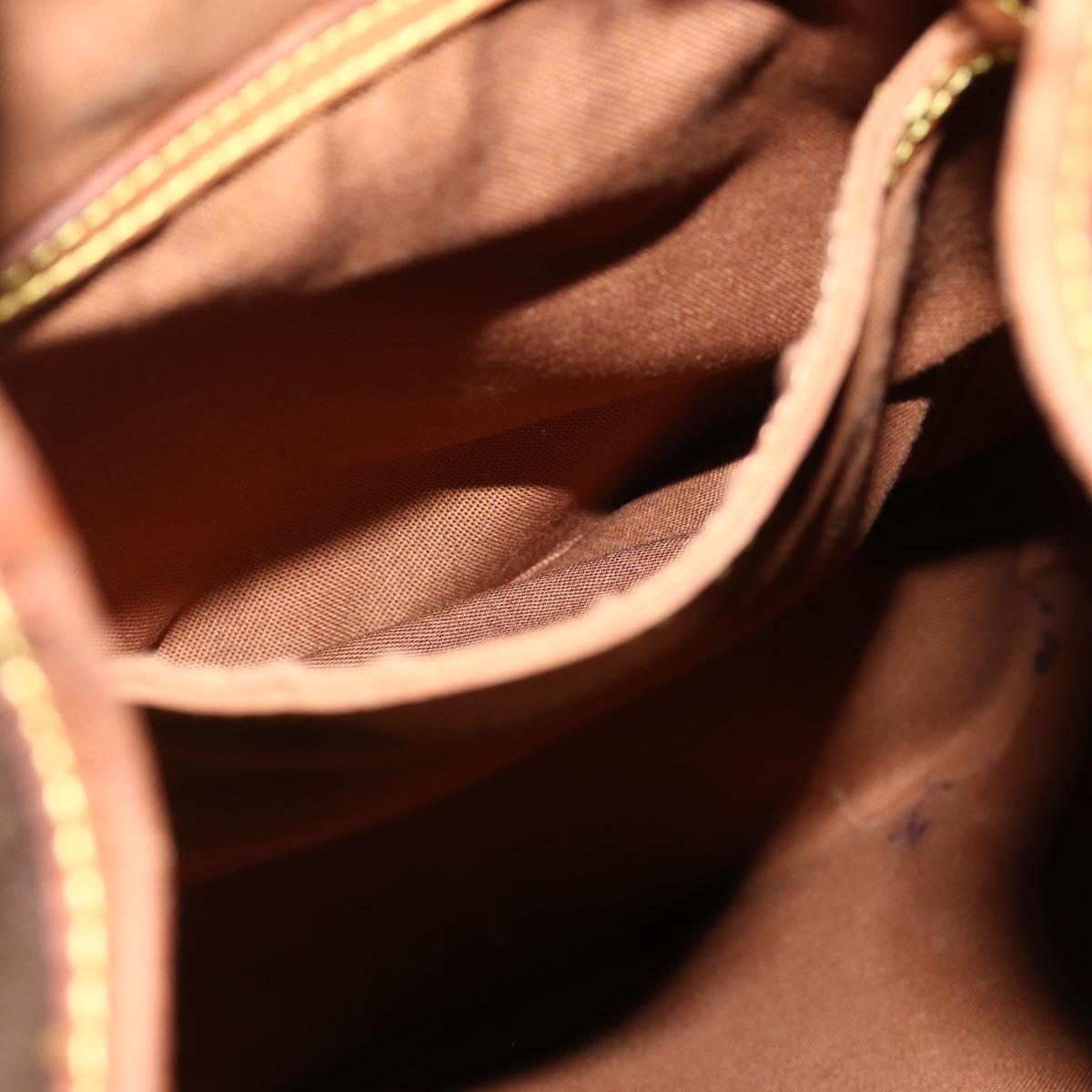 LOUIS VUITTON Monogram Montsouris GM Backpack M51135 LV Auth 177889