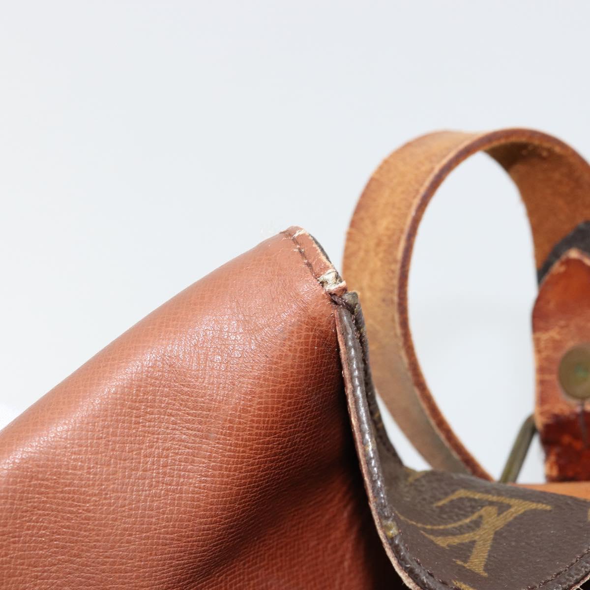 LOUIS VUITTON Monogram Cartouchiere MM Shoulder Bag M51253 LV Auth 177892