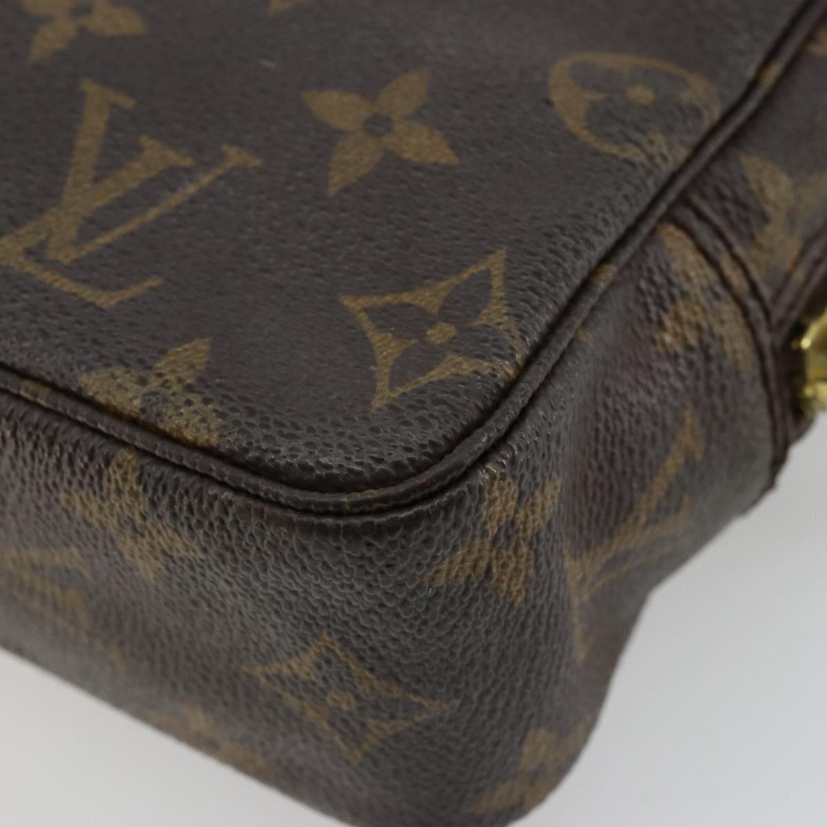 LOUIS VUITTON Monogram Trousse Toilette 18 Pouch M47526 LV Auth 177909