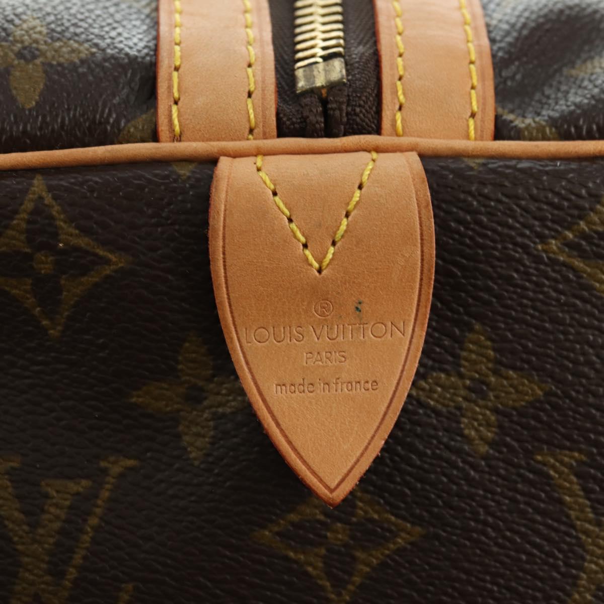 LOUIS VUITTON Monogram Sac Souple 45 Boston Bag M41624 LV Auth 177968SAV