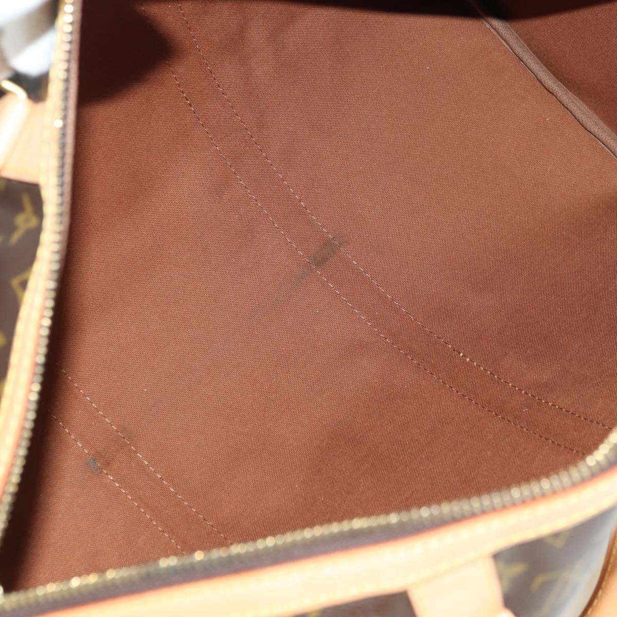 LOUIS VUITTON Monogram Sac Souple 45 Boston Bag M41624 LV Auth 177968SAV