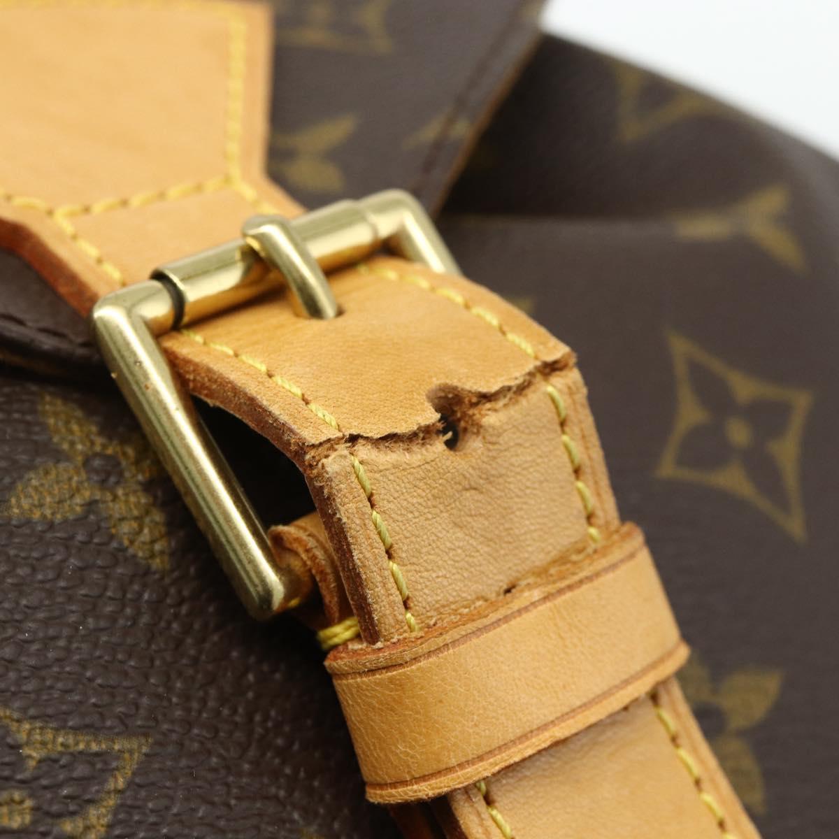 LOUIS VUITTON Monogram Montsouris GM Backpack M51135 LV Auth 177973