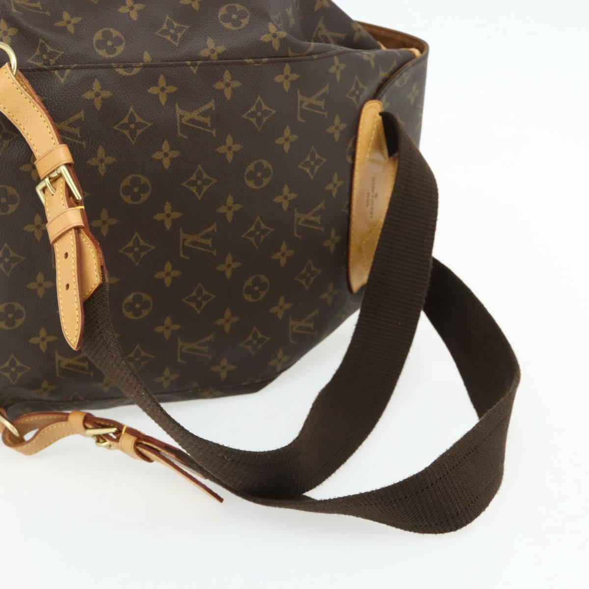 LOUIS VUITTON Monogram Montsouris GM Backpack M51135 LV Auth 177973